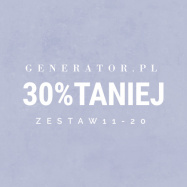 Generator.pl | zestaw 11-20 30% taniej